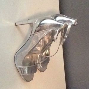 Silver Pumps